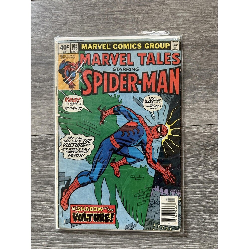Marvel Marvel Tales #105 Single Issue Comic 1979 Spiders-Man Bronze Age Color